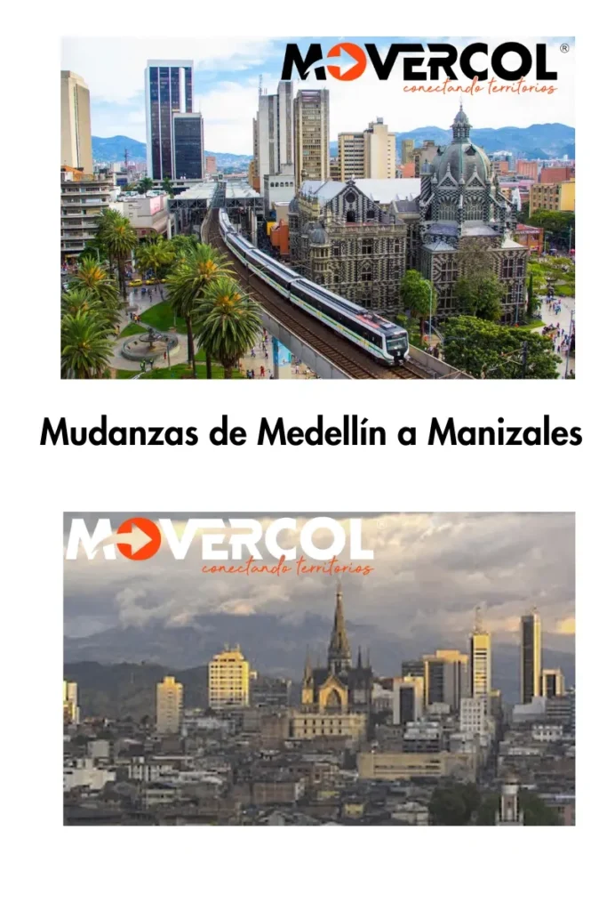 Mudanzas de Medellín a Manizales Movercol